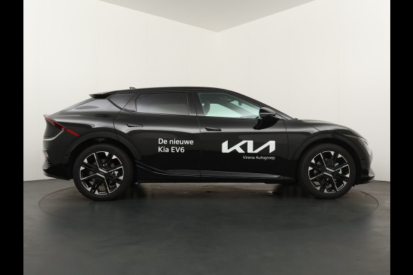 Kia Ev6 GT-Line Business Edition 84 kWh - Stoelverwarming/Ventilatie - GT-Line Design - Led Matrix koplampen - Elektrisch verstelbare voorstoelen met geheugen - Elektrische achterklep - Draadloos Apple Carplay/Android Auto - Fabrieksgarantie tot 10-2033