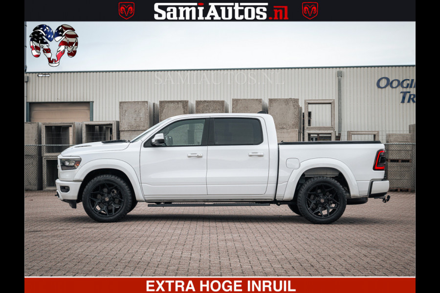 Dodge Ram V8 5.7 402PK | LARAMIE SPORT | Krachtige Hemi | Panorama Dak | 12' Scherm | LPG | Comfortabele Dubbele Cabine met Royale 5 Zitplaatsen | NIEUW EN BPM vrij | Nu Leverbaar uit Voorraad | Nr 2529 - 1277 |