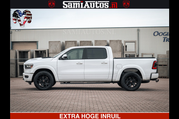 Dodge Ram V8 5.7 402PK | LARAMIE SPORT | Krachtige Hemi | Panorama Dak | 12' Scherm | LPG | Comfortabele Dubbele Cabine met Royale 5 Zitplaatsen | NIEUW EN BPM vrij | Nu Leverbaar uit Voorraad | Nr 2529 - 1277 |