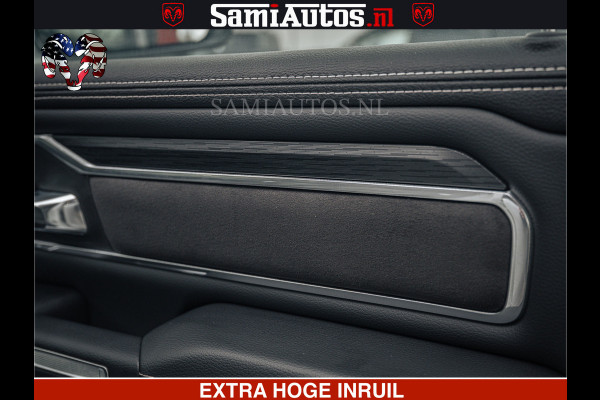 Dodge Ram V8 5.7 402PK | LARAMIE SPORT | Krachtige Hemi | Panorama Dak | 12' Scherm | LPG | Comfortabele Dubbele Cabine met Royale 5 Zitplaatsen | NIEUW EN BPM vrij | Nu Leverbaar uit Voorraad | Nr 2529 - 1277 |