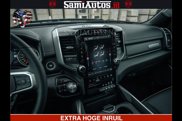 Dodge Ram V8 5.7 402PK | LARAMIE SPORT | Krachtige Hemi | Panorama Dak | 12' Scherm | LPG | Comfortabele Dubbele Cabine met Royale 5 Zitplaatsen | NIEUW EN BPM vrij | Nu Leverbaar uit Voorraad | Nr 2529 - 1277 |