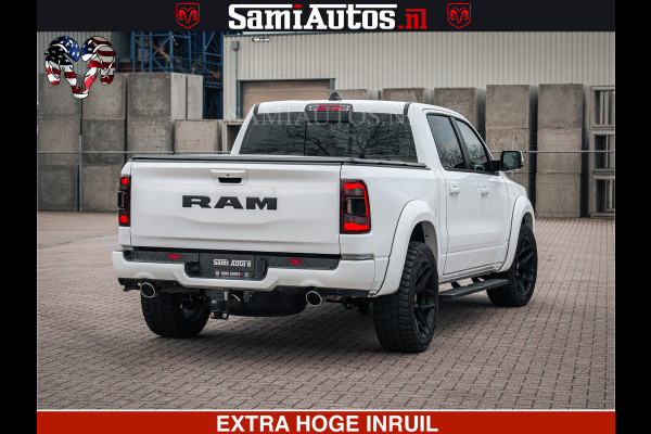 Dodge Ram V8 5.7 402PK | LARAMIE SPORT | Krachtige Hemi | Panorama Dak | 12' Scherm | LPG | Comfortabele Dubbele Cabine met Royale 5 Zitplaatsen | NIEUW EN BPM vrij | Nu Leverbaar uit Voorraad | Nr 2529 - 1277 |