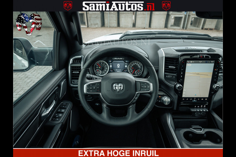 Dodge Ram V8 5.7 402PK | LARAMIE SPORT | Krachtige Hemi | Panorama Dak | 12' Scherm | LPG | Comfortabele Dubbele Cabine met Royale 5 Zitplaatsen | NIEUW EN BPM vrij | Nu Leverbaar uit Voorraad | Nr 2529 - 1277 |