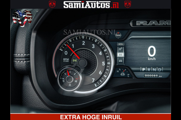 Dodge Ram V8 5.7 402PK | LARAMIE SPORT | Krachtige Hemi | Panorama Dak | 12' Scherm | LPG | Comfortabele Dubbele Cabine met Royale 5 Zitplaatsen | NIEUW EN BPM vrij | Nu Leverbaar uit Voorraad | Nr 2529 - 1277 |