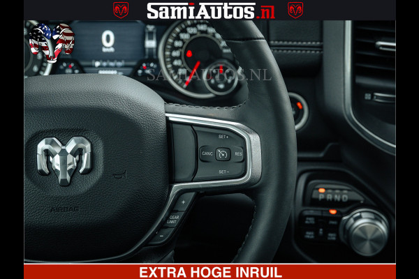 Dodge Ram V8 5.7 402PK | LARAMIE SPORT | Krachtige Hemi | Panorama Dak | 12' Scherm | LPG | Comfortabele Dubbele Cabine met Royale 5 Zitplaatsen | NIEUW EN BPM vrij | Nu Leverbaar uit Voorraad | Nr 2529 - 1277 |