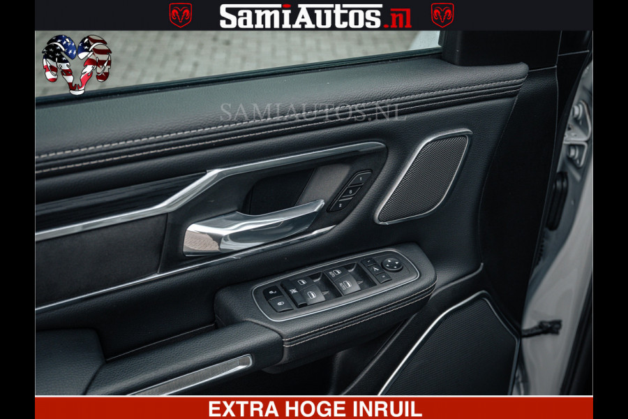 Dodge Ram V8 5.7 402PK | LARAMIE SPORT | Krachtige Hemi | Panorama Dak | 12' Scherm | LPG | Comfortabele Dubbele Cabine met Royale 5 Zitplaatsen | NIEUW EN BPM vrij | Nu Leverbaar uit Voorraad | Nr 2529 - 1277 |