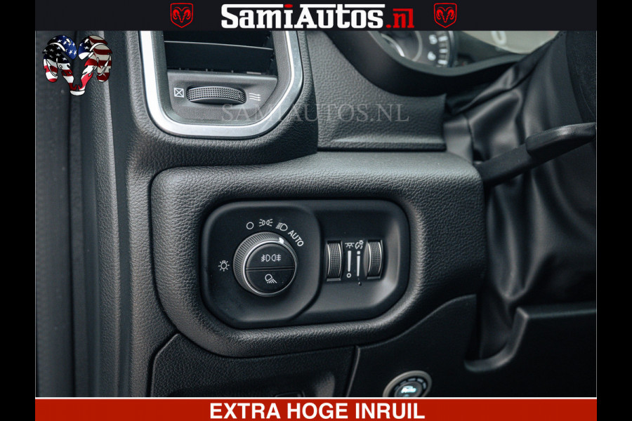 Dodge Ram V8 5.7 402PK | LARAMIE SPORT | Krachtige Hemi | Panorama Dak | 12' Scherm | LPG | Comfortabele Dubbele Cabine met Royale 5 Zitplaatsen | NIEUW EN BPM vrij | Nu Leverbaar uit Voorraad | Nr 2529 - 1277 |