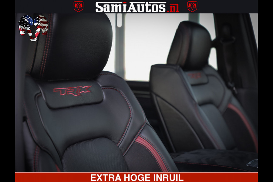 Dodge Ram 1500 TRX 6.2 4X4 | FULL PPF WRAP | HELLCAT | DIGI CLUSTER | RAMBAR | BEADLOCK WHEELS | PANORAMA | HEADUP | 360CAM | 12'' MULTIMEDIA | CARBON PACK | 3500KG | ZEER EXCLUSIEF