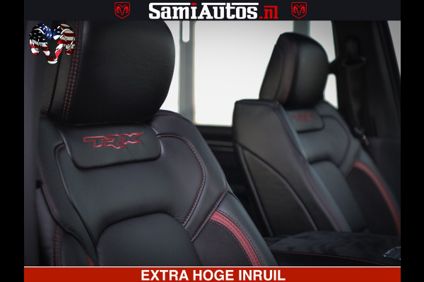 Dodge Ram 1500 TRX 6.2 4X4 | FULL PPF WRAP | HELLCAT | DIGI CLUSTER | RAMBAR | BEADLOCK WHEELS | PANORAMA | HEADUP | 360CAM | 12'' MULTIMEDIA | CARBON PACK | 3500KG | ZEER EXCLUSIEF