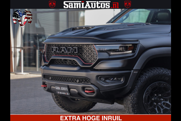 Dodge Ram 1500 TRX 6.2 4X4 | FULL PPF WRAP | HELLCAT | DIGI CLUSTER | RAMBAR | BEADLOCK WHEELS | PANORAMA | HEADUP | 360CAM | 12'' MULTIMEDIA | CARBON PACK | 3500KG | ZEER EXCLUSIEF