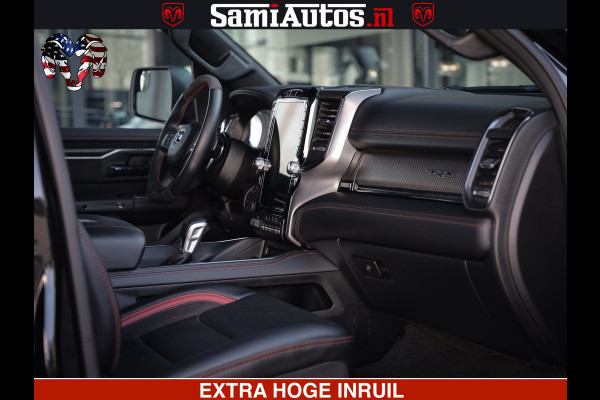 Dodge Ram 1500 TRX 6.2 4X4 | FULL PPF WRAP | HELLCAT | DIGI CLUSTER | RAMBAR | BEADLOCK WHEELS | PANORAMA | HEADUP | 360CAM | 12'' MULTIMEDIA | CARBON PACK | 3500KG | ZEER EXCLUSIEF