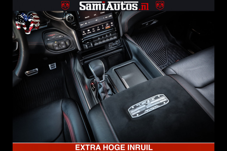 Dodge Ram 1500 TRX 6.2 4X4 | FULL PPF WRAP | HELLCAT | DIGI CLUSTER | RAMBAR | BEADLOCK WHEELS | PANORAMA | HEADUP | 360CAM | 12'' MULTIMEDIA | CARBON PACK | 3500KG | ZEER EXCLUSIEF