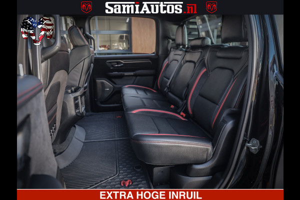 Dodge Ram 1500 TRX 6.2 4X4 | FULL PPF WRAP | HELLCAT | DIGI CLUSTER | RAMBAR | BEADLOCK WHEELS | PANORAMA | HEADUP | 360CAM | 12'' MULTIMEDIA | CARBON PACK | 3500KG | ZEER EXCLUSIEF
