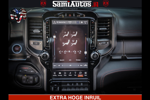 Dodge Ram 1500 TRX 6.2 4X4 | FULL PPF WRAP | HELLCAT | DIGI CLUSTER | RAMBAR | BEADLOCK WHEELS | PANORAMA | HEADUP | 360CAM | 12'' MULTIMEDIA | CARBON PACK | 3500KG | ZEER EXCLUSIEF