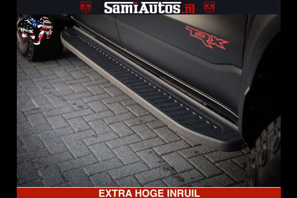 Dodge Ram 1500 TRX 6.2 4X4 | FULL PPF WRAP | HELLCAT | DIGI CLUSTER | RAMBAR | BEADLOCK WHEELS | PANORAMA | HEADUP | 360CAM | 12'' MULTIMEDIA | CARBON PACK | 3500KG | ZEER EXCLUSIEF