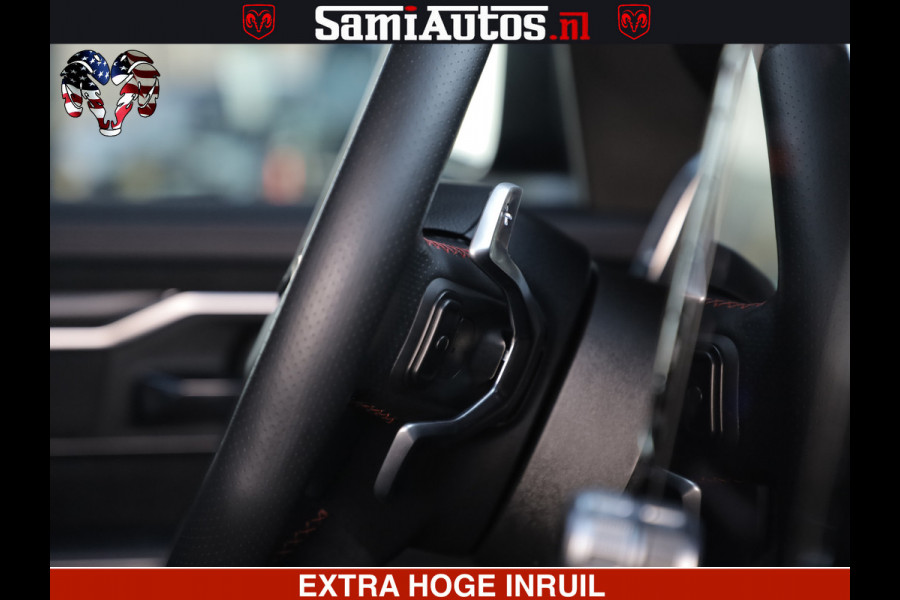 Dodge Ram 1500 TRX 6.2 4X4 | FULL PPF WRAP | HELLCAT | DIGI CLUSTER | RAMBAR | BEADLOCK WHEELS | PANORAMA | HEADUP | 360CAM | 12'' MULTIMEDIA | CARBON PACK | 3500KG | ZEER EXCLUSIEF