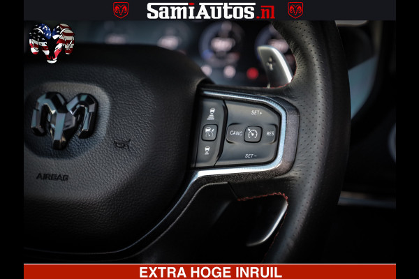 Dodge Ram 1500 TRX 6.2 4X4 | FULL PPF WRAP | HELLCAT | DIGI CLUSTER | RAMBAR | BEADLOCK WHEELS | PANORAMA | HEADUP | 360CAM | 12'' MULTIMEDIA | CARBON PACK | 3500KG | ZEER EXCLUSIEF