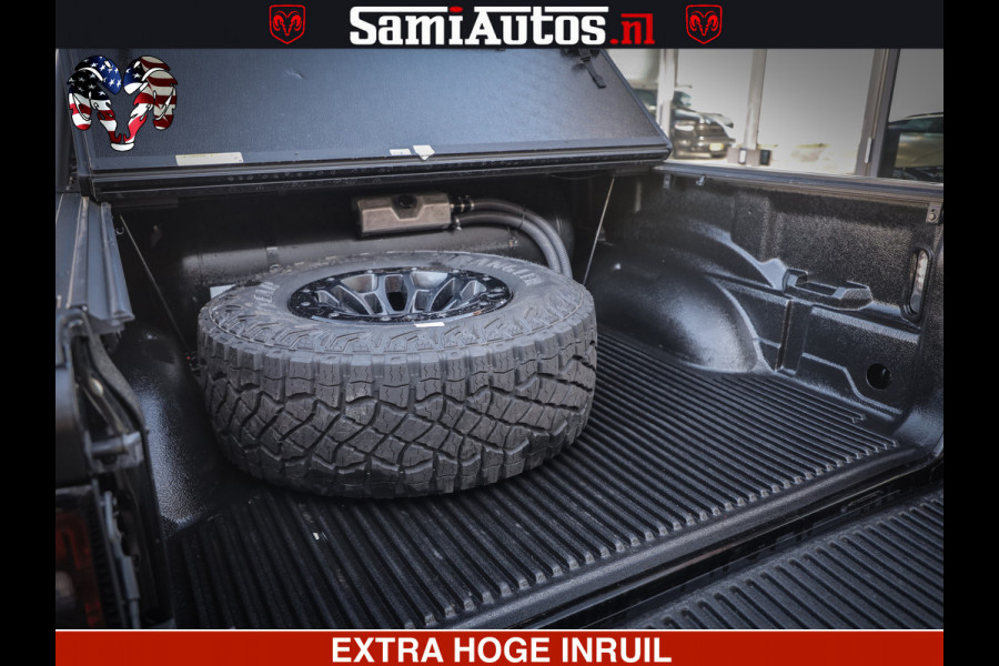 Dodge Ram 1500 TRX 6.2 4X4 | FULL PPF WRAP | HELLCAT | DIGI CLUSTER | RAMBAR | BEADLOCK WHEELS | PANORAMA | HEADUP | 360CAM | 12'' MULTIMEDIA | CARBON PACK | 3500KG | ZEER EXCLUSIEF