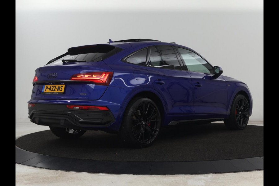 Audi Q5 Sportback 55 TFSIe S edition | Panoramadak | Bang & Olufsen | Stoelverwarming | Adaptive cruise | Luchtvering | Matrix LED | 21'' | Carplay | Half leder | Navigatie | Camera | S Line | PHEV | Plug In