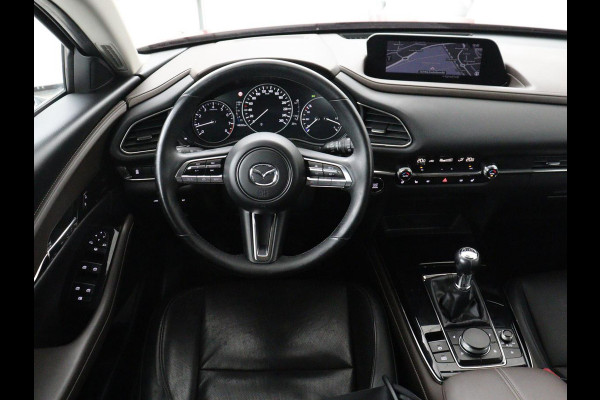 Mazda CX-30 2.0 e-SkyActiv-X M Hybrid Luxury | Stoelverwarming | Head-Up | Leder | Bose Surround | Camera | Carplay | Keyless | Navigatie | Full LED | Stuurverwarming | Climate control