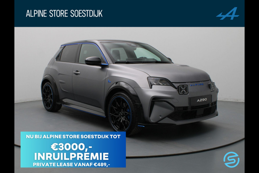 ALPINE A290 GT Performance 52 kWh Singature Bleu | Camera | Adapt. Cruise | Stoel-/stuurverw.