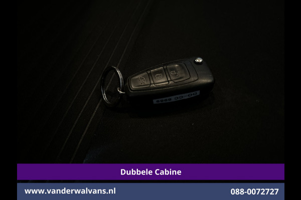 Ford Transit Custom 2.0 TDCI 170pk L2H1 Dubbele Cabine Euro6 Airco | 5-Zits | 2x Zijdeur | Camera | Navigatie | LED, Apple Carplay, Android Auto, Cruisecontrol, Verwarmde voorruit, Trekhaak, Parkeersensoren