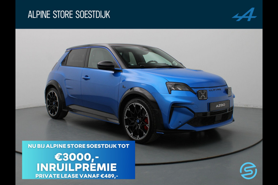 ALPINE A290 GTS 52 kWh Devialet | Camera | Adapt. Cruise | Parkeersens. v+a | Stoel-/stuurverw.