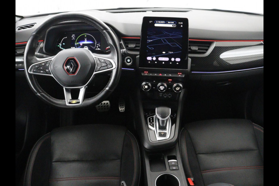 Renault Arkana 1.6 E-Tech Hybrid 145 R.S. Line | Panoramadak | Leder/Alcantara | Trekhaak | Stoelverwarming | Adaptive cruise | Camera | Carplay | Keyless | Park Assist | Full LED | Navigatie | Stuurverwarming
