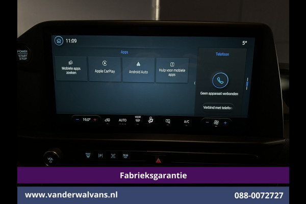 Ford Transit Custom 2.0 TDCI 136pk L2H1 Fabrieksgarantie Euro6 Airco | Camera | Apple Carplay | LED Android Auto, Cruisecontrol, Parkeersensoren, Verwarmde voorruit, Bijrijdersbank, 2740kg trekvermogen