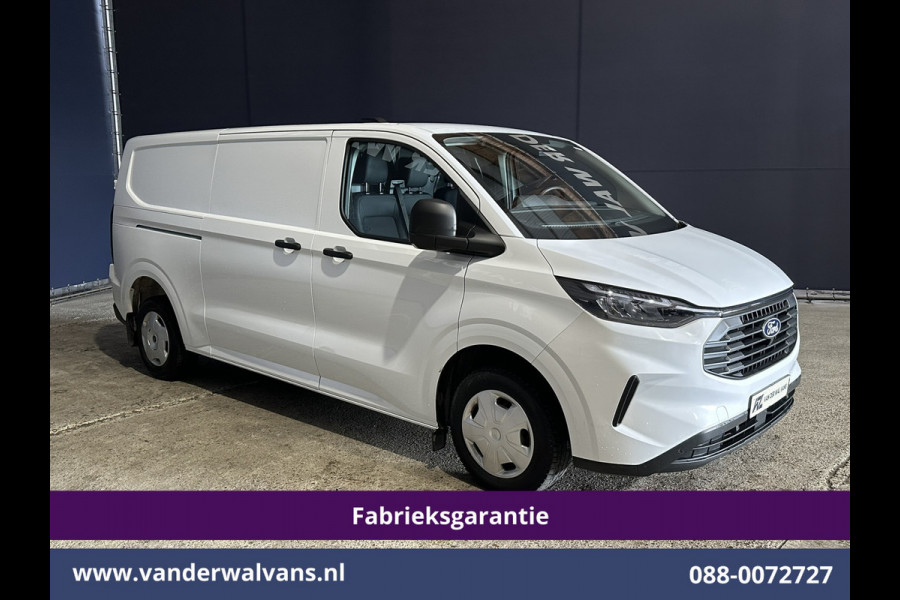 Ford Transit Custom 2.0 TDCI 136pk L2H1 Fabrieksgarantie Euro6 Airco | Camera | Apple Carplay | LED Android Auto, Cruisecontrol, Parkeersensoren, Verwarmde voorruit, Bijrijdersbank, 2740kg trekvermogen