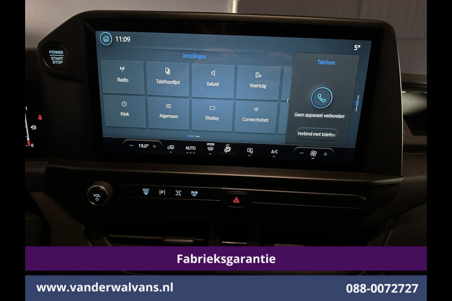 Ford Transit Custom 2.0 TDCI 136pk L2H1 Fabrieksgarantie Euro6 Airco | Camera | Apple Carplay | LED Android Auto, Cruisecontrol, Parkeersensoren, Verwarmde voorruit, Bijrijdersbank, 2740kg trekvermogen