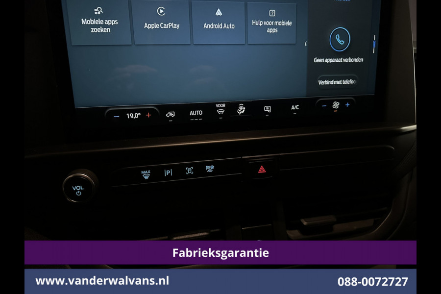 Ford Transit Custom 2.0 TDCI 136pk L2H1 Fabrieksgarantie Euro6 Airco | Camera | Apple Carplay | LED Android Auto, Cruisecontrol, Parkeersensoren, Verwarmde voorruit, Bijrijdersbank, 2740kg trekvermogen