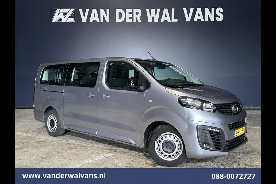 Opel Vivaro Combi 1.5 CDTI 120pk L3H1 Personenbus 9-Zits Euro6 Airco | 2x zijdeur | Camera | Navigatie | Apple Carplay Android Auto, Cruisecontrol, Parkeersensoren