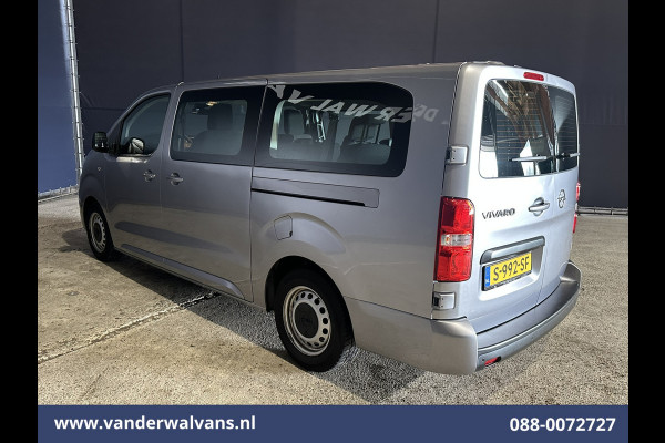 Opel Vivaro Combi 1.5 CDTI 120pk L3H1 Personenbus 9-Zits Euro6 Airco | 2x zijdeur | Camera | Navigatie | Apple Carplay Android Auto, Cruisecontrol, Parkeersensoren