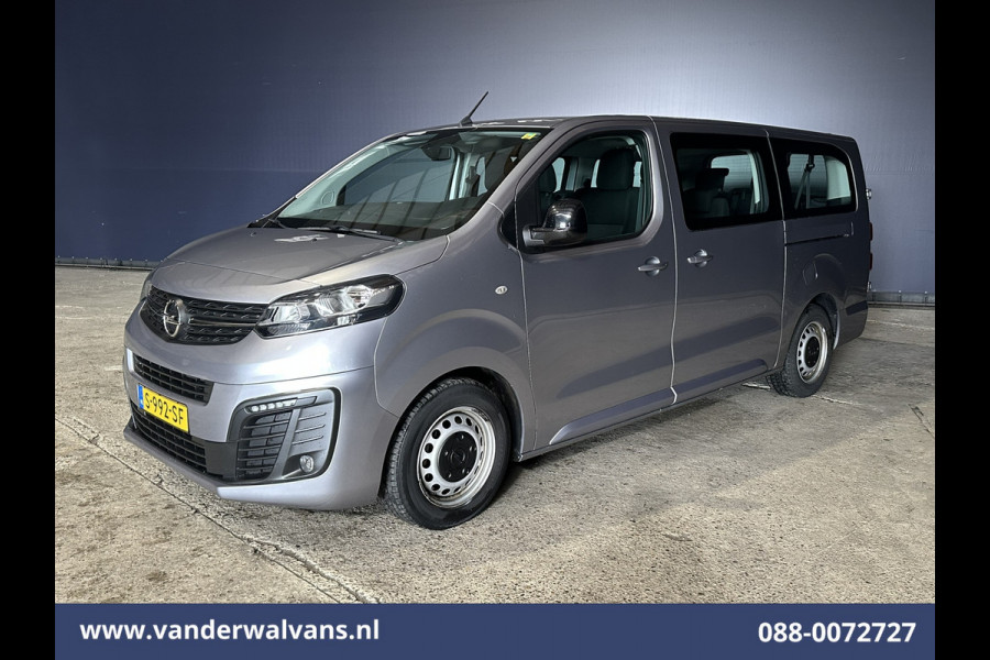 Opel Vivaro Combi 1.5 CDTI 120pk L3H1 Personenbus 9-Zits Euro6 Airco | 2x zijdeur | Camera | Navigatie | Apple Carplay Android Auto, Cruisecontrol, Parkeersensoren