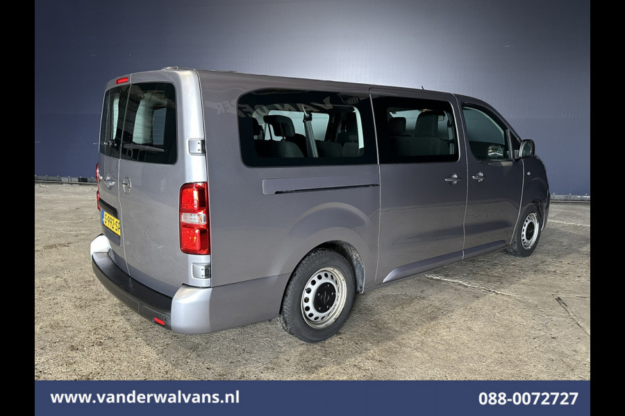 Opel Vivaro Combi 1.5 CDTI 120pk L3H1 Personenbus 9-Zits Euro6 Airco | 2x zijdeur | Camera | Navigatie | Apple Carplay Android Auto, Cruisecontrol, Parkeersensoren