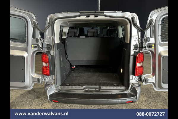 Opel Vivaro Combi 1.5 CDTI 120pk L3H1 Personenbus 9-Zits Euro6 Airco | 2x zijdeur | Camera | Navigatie | Apple Carplay Android Auto, Cruisecontrol, Parkeersensoren