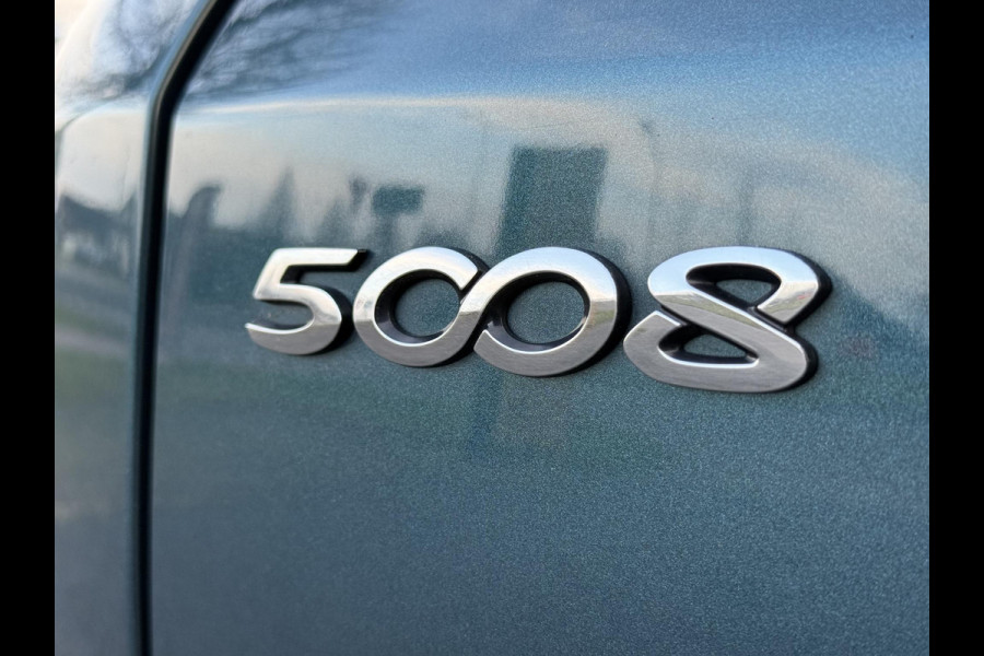 Peugeot 5008 1.2 PureTech Allure 1e Eigenaar,7 Persoons,Afn.Trekhaak,360° Camera,Pano,Apple Carplay/Android Auto,Navi,Clima,Cruise,Halfleder,N.A.P,Dealer Onderhouden,Pdc V+A,Lm velgen,N.A.P,Apk tot 03-2027