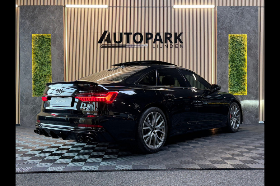 Audi A6 Limousine 50 TFSI e quattro 3x S-LINE |PANO|MATRIXLED|B&O|KEYLESS|DEALER ONDERHOUDEN|SFEERVERLICHTING|TREKHAAK|299PK|VOL!