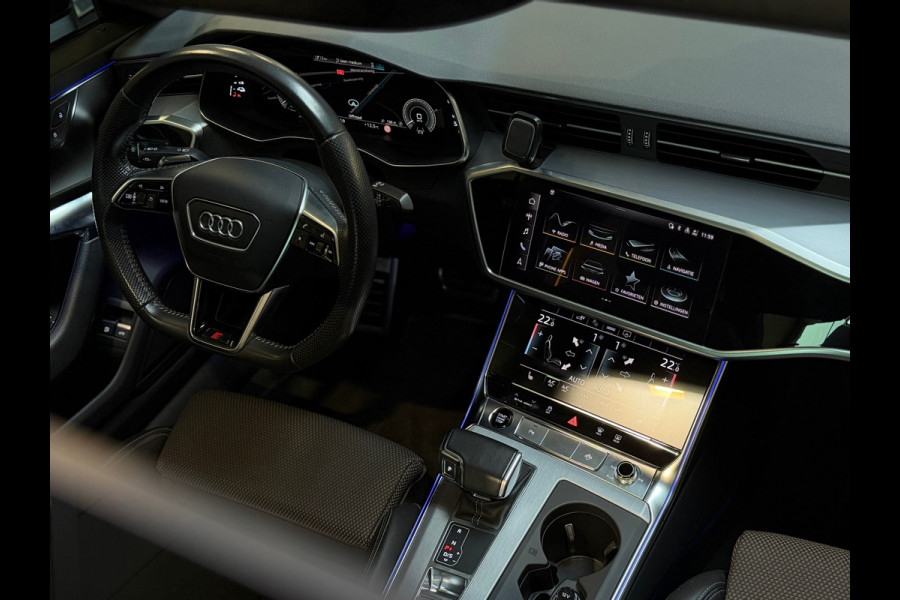 Audi A6 Limousine 50 TFSI e quattro 3x S-LINE |PANO|MATRIXLED|B&O|KEYLESS|DEALER ONDERHOUDEN|SFEERVERLICHTING|TREKHAAK|299PK|VOL!