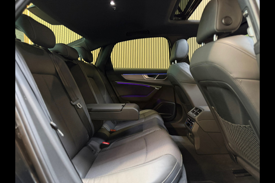 Audi A6 Limousine 50 TFSI e quattro 3x S-LINE |PANO|MATRIXLED|B&O|KEYLESS|DEALER ONDERHOUDEN|SFEERVERLICHTING|TREKHAAK|299PK|VOL!