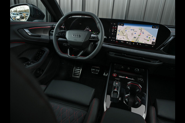 Audi A5 Avant 2.0 e-hybrid quattro S edition 368PK Competition | Nimbus grey | S-Seats | Panoramadak | B&O Sound | Head-Up | 360 Camera | Adaptvie Cruise | Trekhaak | Passagiers display |