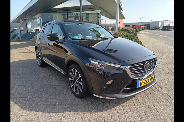 Mazda CX-3 2.0 SkyActiv-G 120 GT-M AUTOMAAT, LED, 18" LMV, CAMERA, PDC, HUD, etc. incl. 12 MND BOVAGGARANTIE
