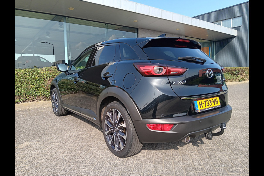 Mazda CX-3 2.0 SkyActiv-G 120 GT-M AUTOMAAT, LED, 18" LMV, CAMERA, PDC, HUD, etc. incl. 12 MND BOVAGGARANTIE