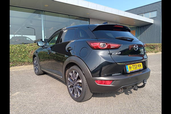 Mazda CX-3 2.0 SkyActiv-G 120 GT-M AUTOMAAT, LED, 18" LMV, CAMERA, PDC, HUD, etc. incl. 12 MND BOVAGGARANTIE