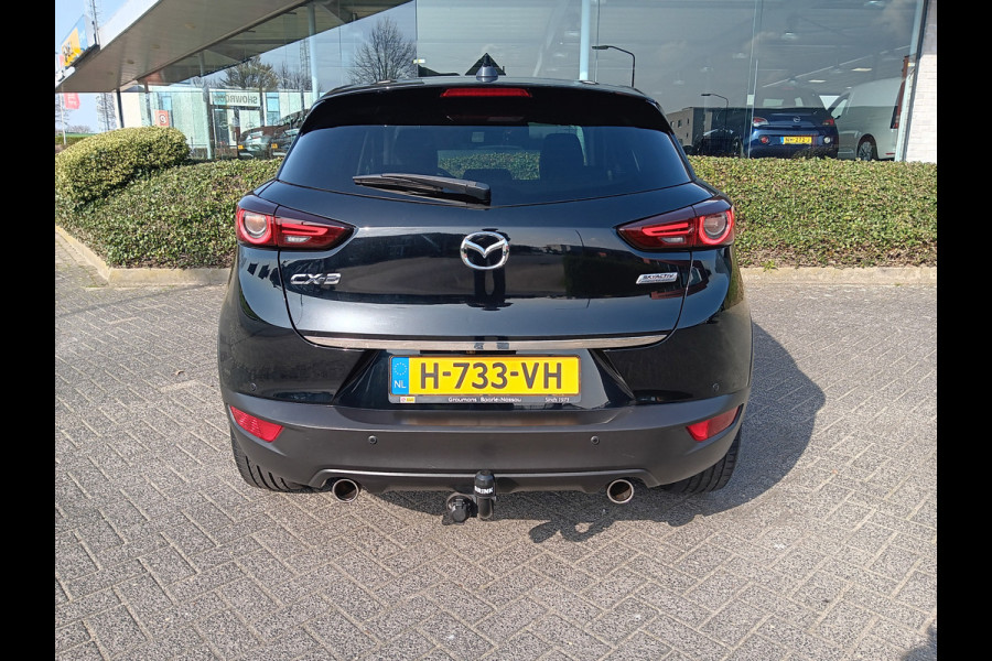 Mazda CX-3 2.0 SkyActiv-G 120 GT-M AUTOMAAT, LED, 18" LMV, CAMERA, PDC, HUD, etc. incl. 12 MND BOVAGGARANTIE