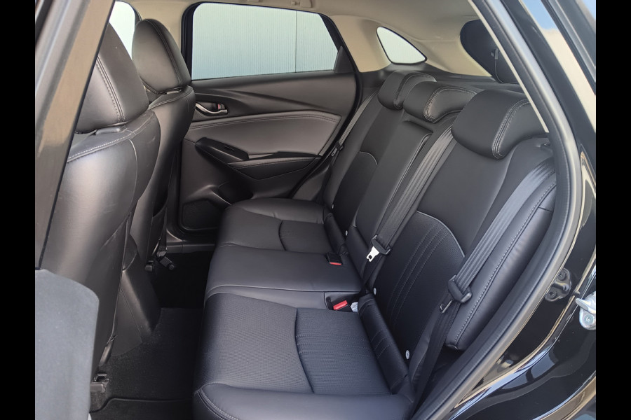 Mazda CX-3 2.0 SkyActiv-G 120 GT-M AUTOMAAT, LED, 18" LMV, CAMERA, PDC, HUD, etc. incl. 12 MND BOVAGGARANTIE