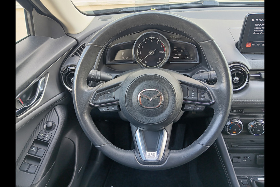 Mazda CX-3 2.0 SkyActiv-G 120 GT-M AUTOMAAT, LED, 18" LMV, CAMERA, PDC, HUD, etc. incl. 12 MND BOVAGGARANTIE