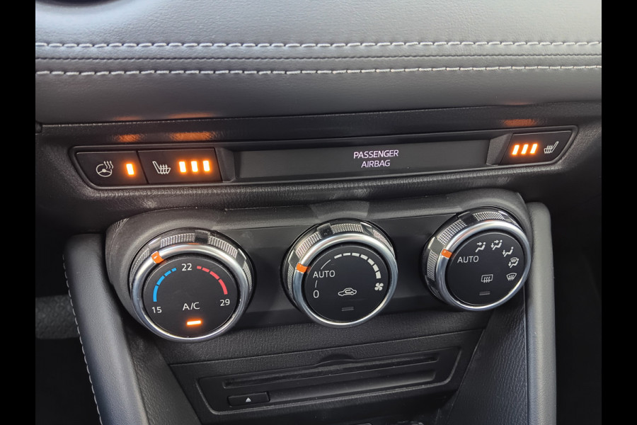 Mazda CX-3 2.0 SkyActiv-G 120 GT-M AUTOMAAT, LED, 18" LMV, CAMERA, PDC, HUD, etc. incl. 12 MND BOVAGGARANTIE