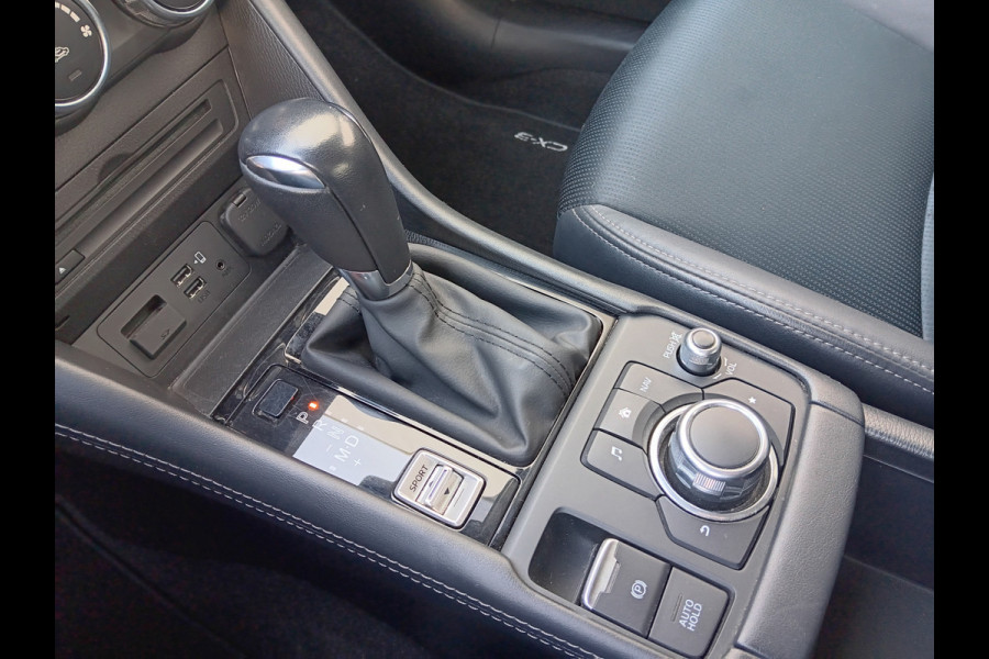 Mazda CX-3 2.0 SkyActiv-G 120 GT-M AUTOMAAT, LED, 18" LMV, CAMERA, PDC, HUD, etc. incl. 12 MND BOVAGGARANTIE